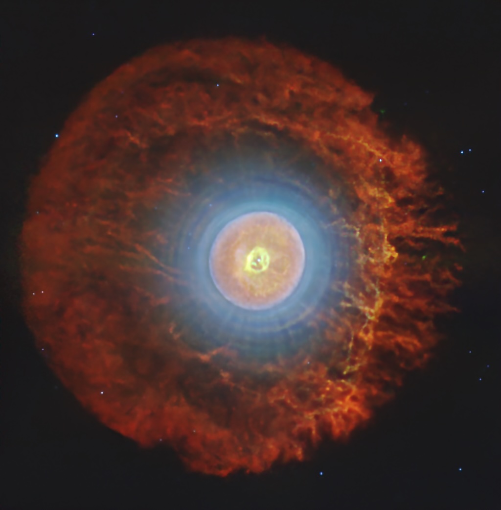 A planetary nebula where cosmic buckyballs (C60) have been detected